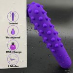 7 Speed AV Wand Vibrator Adult Toys For Women Mace Clit Massager Vibrators Anal Plug Vibrating For Men Butt USB Charge Sexoshop