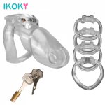 Adults Games Sets HT-V4 Chastity Cage Cock Penis Ring Sex Toys For Men Male Couples Tools Bondage Strapon Machine Erotic Shop