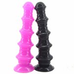 Pagoda Anal Plug  Suction Cup Sex Toys for Female Male Couple Adult Dilator Big Dildo Butt Massage Expanding Lesbian Masturbator