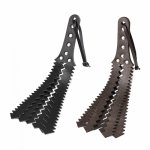 BDSM Flogged PU Leather Serrated Shape Whip Restraint Fetish Sex Toys Spanking Paddle Cosplay Game Adult Flirting Accessories