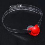 Leather Fetish Bondage Open Mouth plug Harness ball Bite Gag BDSM SM restraint oral cosplay Exotic Sex Toy Woman man Slave Game