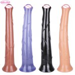 New Super Long Horse Dildo for Women Lesbian Huge Animal Dildo for Anal Big Dick Penis Suction Cup Adult Toy Sex Products 18+