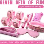 Night fun 3 Colors Erotic Under Bed BDSM Bondage Restraint System Games for Adults Wrists & Ankle Cuffs Sexy Lingerie Set