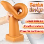 Liquid Silicone Anal Dildo Soft Butt Plug Anus Vagina G Spot Male Prostate Massage Erotic SM Sex Toy For Men Woman Masturbator
