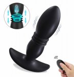 Sex Toys Anal Plug Retractable Vibration Wearable Men and Women Masturbation Massage Stick Adult Sex Toys