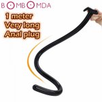 1M Super Long Dildo Huge Silicone Long Anal Dildo Butt Plug Erotic Adult Sex Toys For Women Men Anus Dilator Anal Plug Expander