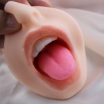 Male Masturbator Cup Realistic Mouth Oral Sex Toys Vagina Pussy Tongue for Men Adult Products Gift Erotic toys Sex Shop