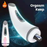 Masturbators Vagina Real Pussy Vagina Automatic Powerful Sucking Blowjob Machine Male Heating Vibration Orgasm Sex Toys For Man
