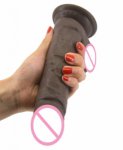 Quality Realistic Dildo Skin Touch Penis Fake Dick Tough Inside Big Cock Sex Toy for Women Adult Product Sex Shop BDSM Anal Plug