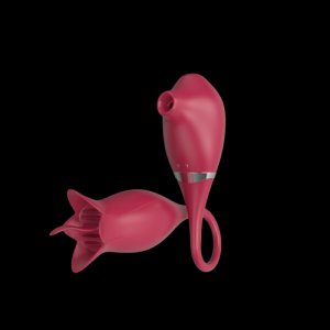 Rose Sucking Vibrator Licking Tongue Vagina Vibration Nipple Clitoral Stimulation Adult Sex Toys For Women Orgasm Couple Product