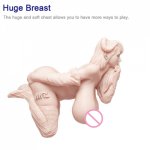 Big Breast Succubus Mens Masturbation Silicone Real Vagina Sex Doll 3D Artificial Pussy Goods for Adults Sex Toys Sexshop