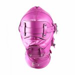 Bondage Sex Hoods BDSM Extreme Torture Head Face Mask with Dildo Mouth Gag Erotic Party Play Fetish Toys For Women GN312100041