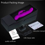 New Rechargeable Waterproof G Spot Vibrator Female Masturbation Wand Massager Adult Sex Toys for Women