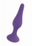 Silikonowa wtyczka analna 12cm duża fioletowy | 100% oryginał| dyskretna przesyłka
