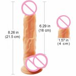 Super Soft Big Realistic Dildo Male Artificial Penis Suction Cup Sex Toys for Women Vagina Masturbator Adult Sex Products