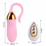 Ikoky, IKOKY Wearable Dildo Vibrator Wireless Remote Control Sex Toys for Women Clitoris Stimulation Vaginal Anal Massager 10+6 Modes