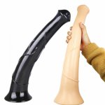 41cm Long Animal Dildo Huge Dildo Super Big Hourse Dildo With Suction Cup Realistic Penis Sextoys Adult for Women
