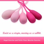 Full Silicone  Exercises  Vagina Tightening    Ben Wa  Massager Kegel Balls Sex Toy  For Women