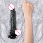 Erotic Big Realistic Dildo for women soft Black Big Penis With Suction Cup dildo Sex Toys for Woman Strapon Female Masturbation