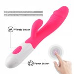 sex toys for woman Vibrator G Spot Dildo Dual Vibration Female Vagina Clitoris Silicone Waterproof  adult   30 Speed
