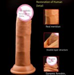 New Skin feeling Realistic Dildo soft material Huge Big Penis With Suction Cup Sex Toys for Woman Strapon Female Masturbation