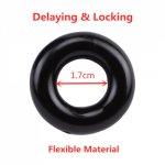 1pc Training Cock Rings Dildo Sleeve Penis Ring Adult Sex Toys For Man Male Lasting Delaying Locking Ejaculation Exercise