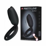 Penis Ring Vibrating Ring Vibrator Waterproof Cock Ring Vibrator Adult Game Anal Sex Toy Lock Dildo for Male or Couples