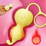 Remote Control Bullet Vibrator Heating Vaginal Balls Anal Plug Powerful Vibrating Love Egg Masturbator Sex Toys Shop For Women