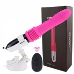 Telescopic Dildo Vibrator Automatic Up Down Massager G-spot Thrusting Retractable Pussy Vibrate Large Size Sex Toys for Women
