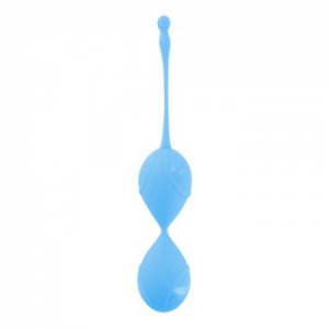 Wibrujące kulki stymulujące Vibe Therapy - Fascinate Blue  niebieskie