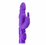 Silikonowy wibrator króliczek - Maia Toys Silicone Pearl Rabbit Purple 
