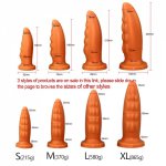 Huge Anal Plug Soft Silicone Butt Plug XXL Anal Sex Toys Expanding Anus Enlarger Dildo Prostate Massager For Men Women Buttplug