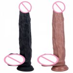Huge Soft Silicone Strap On Dildo With Suction Cup Dildo for Anal Plug Strapon Realistic Penis Adult Sex Toys for Woman Couples