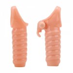 Ikoky, IKOKY Vibrator Penis Ring Penis Enlargement Rings Reusable Dildo Extender Cock Ring Sleeve Adult Products Sex Toys for Men
