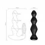 Sex Accessories Anal Plug Dildofor Women Vibration Maxfun Backyard Vibrator Anal Toys G Spot Adult Games