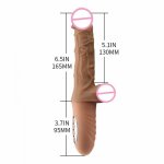 Handheld Realistic Dildo Vibrator G-spot Massage Female Masturbation Real Penis Vaginal Stimulation Sex-Toys for Women Sex Shop