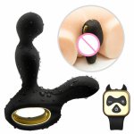 360 Degree Rotating Anal Plug Vibrator Male Prostate Massager Butt Plug Anus Vibrating Sex Toy For Men G-Spot Stimulate