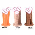 Sex Toys Dildos Realistic Three-Head Soft Penis Women's Masturbation Vagina Anal Plug Butt Plug Orgasm Erotic Cock Adult Product