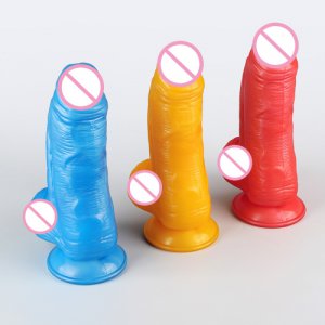 Fat Man Super Big Thick Giant Dildo Creative Penis Cock With Testicles Female Vaginal Masturbation Sex Toys For Women adult toy