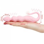 Soft Sperm Shape Pussy Prostate Soft Women Man Sex Toy Vibrators for Couples