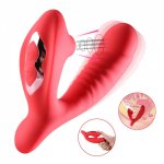 Silicone Vagina Sucking Vibrators 10 Speed Vibrating G Spot Oral Sex Sucker Clitoris Stimulator Sex Toys for Woman Masturbation