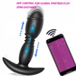 Wear Dildo Vibrator Sex Toys for Women Orgasm Masturbator APP Remote Control Bluetooth Big Butt Plug Prostate Erotic Massager