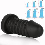 6 Size 260mm Huge Anus Expander Anal Dildo Big Butt Plug With Suction Cup Male Prostate Massager Vagina Sex Toys For Men Woman