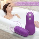 Wireless Remote Control Bullet Vibrators Vibrating Eggs Sex Toys for Woman Vaginal Clitoris Massage G- Spot Stimulator Sex Shop