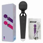 5 Colors Wireless Dildos AV Vibrator Magic Wand Women Clitoris Stimulator USB Sex Toys