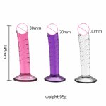 Translucent Soft Jelly Big Dildo Realistic With Suction Cup Huge Dildos Fake Dick Penis Anal Butt Plug For Girl Beginner Sex Toy