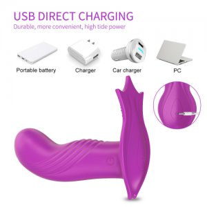 Wearable Panty Dildo Vibration G Spot Silicone Sex Toys For Women Adult USB Wireless Vaginal Stimulator Female Masturbator