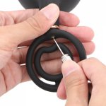 Anal Plug Male Deep Expandable Plug Prostate Massager With Rings Huge Butt Plug Anus Expander  Inflatable Anal Beads Sex Toys