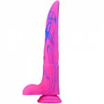 Super Long Animal Penis Realistic Dildo with Suction Cup Soft Stimulate Cock Anal Sex Toys Masturbator for Men Women Couples