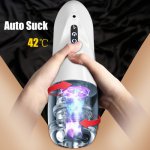 Automatic Male Rotation Cup 10 Modes Silicone Masturbator Real Vagina Pussy Glans Massager Adult Masturbation Sex Toys for Men